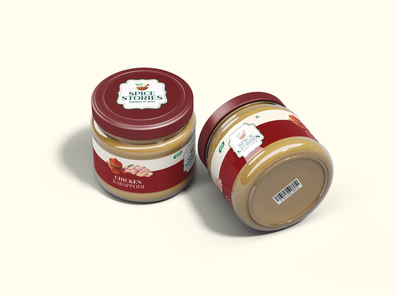 Chicken Karappodi packaged jar